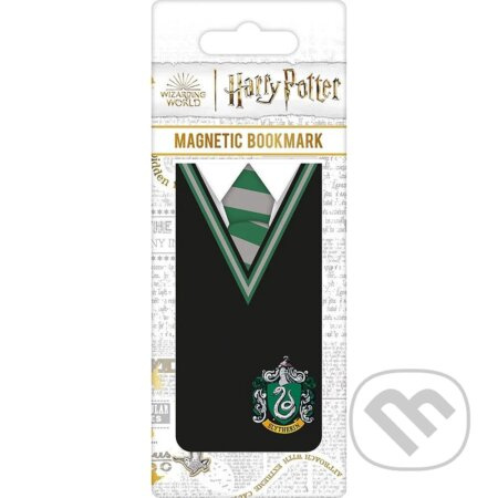 Magnetická záložka Harry Potter - Uniforma Slizolinu