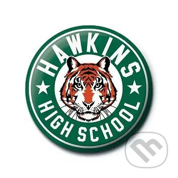 Placka Stranger Things - Hawkins High School