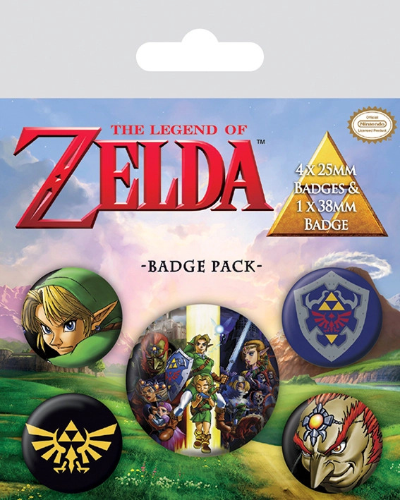 Pyramid International Sada placek The Legend of Zelda