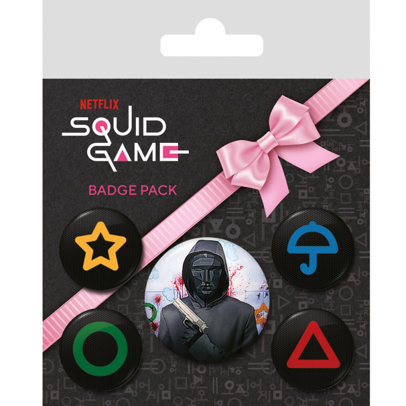 Set odznaků Squid games EPEE Phlat Ball