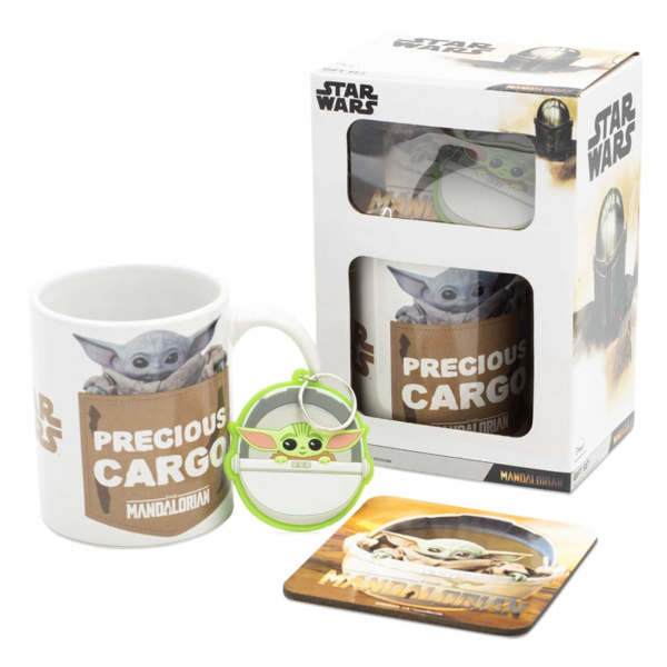 Pyramid International Dárková sada Star Wars Mandalorian The Child 315 ml