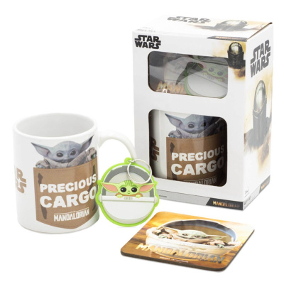 Pyramid International Dárková sada Star Wars Mandalorian The Child 315 ml