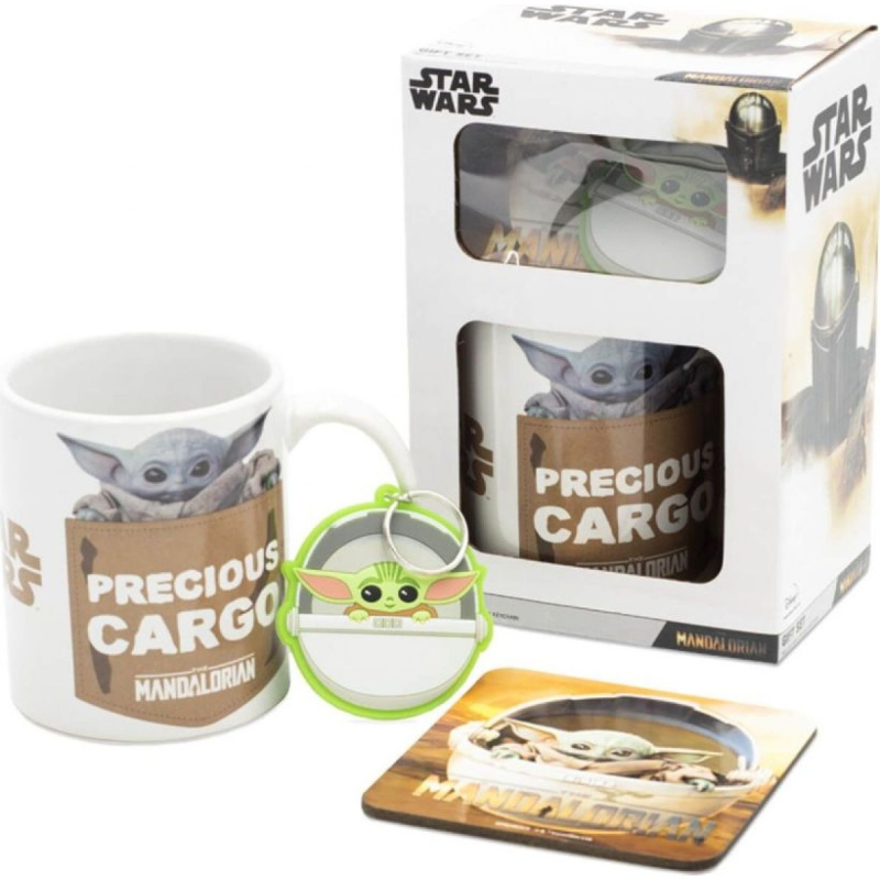 Pyramid International Dárková sada Star Wars Mandalorian The Child 315 ml