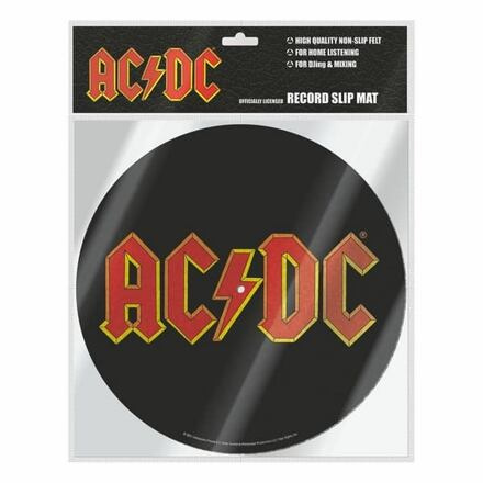 Podložka na gramofon s motivem AC/DC
