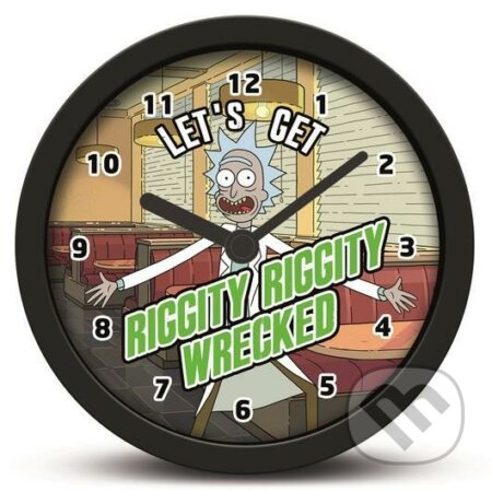 Stolní hodiny Ricky a Morty