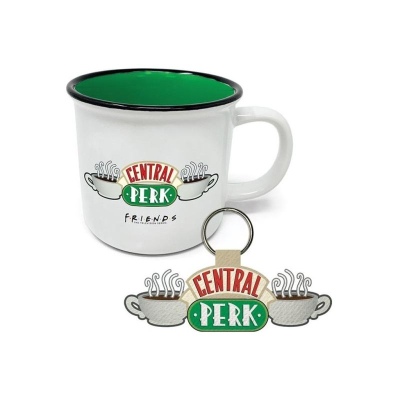 Hrnček a kľúčenka Friends - Central Perk