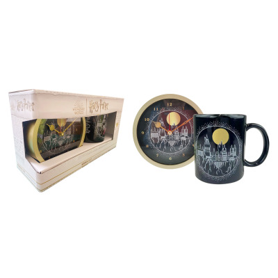 Harry Potter dárkový set (hrnek a budík)