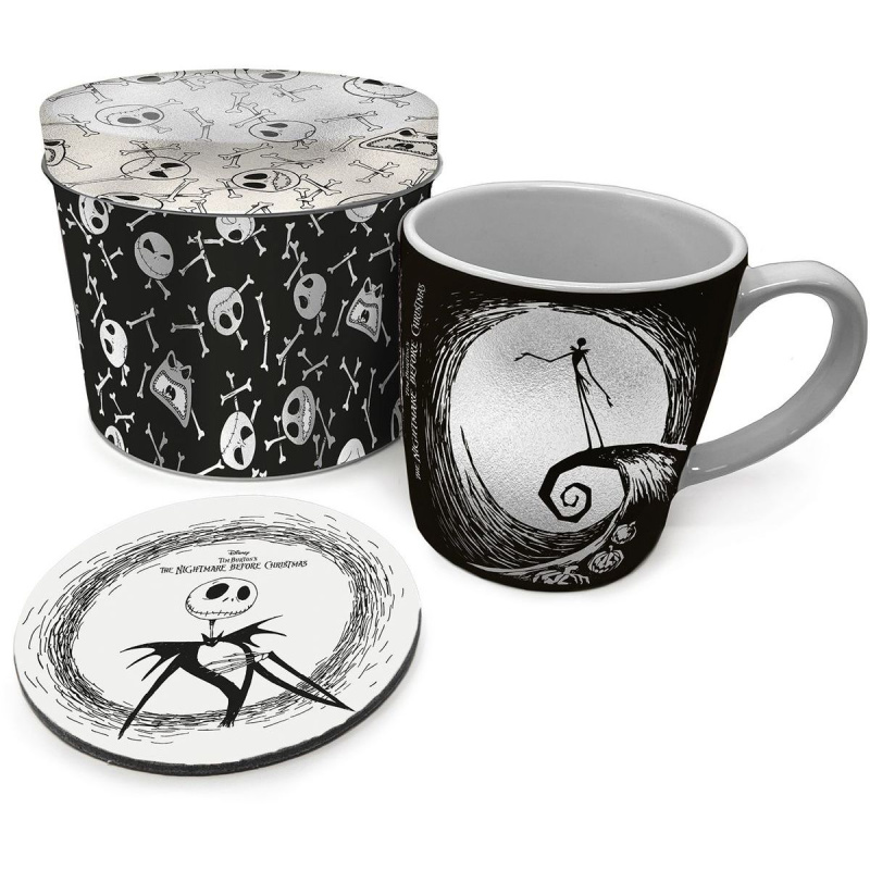 The Nightmare before Christmas Dárkový set (hrnek + podtácek + plechovka)