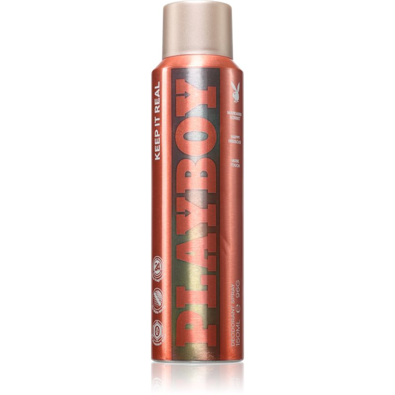 Playboy Keep It Real deodorant pro ženy 150 ml