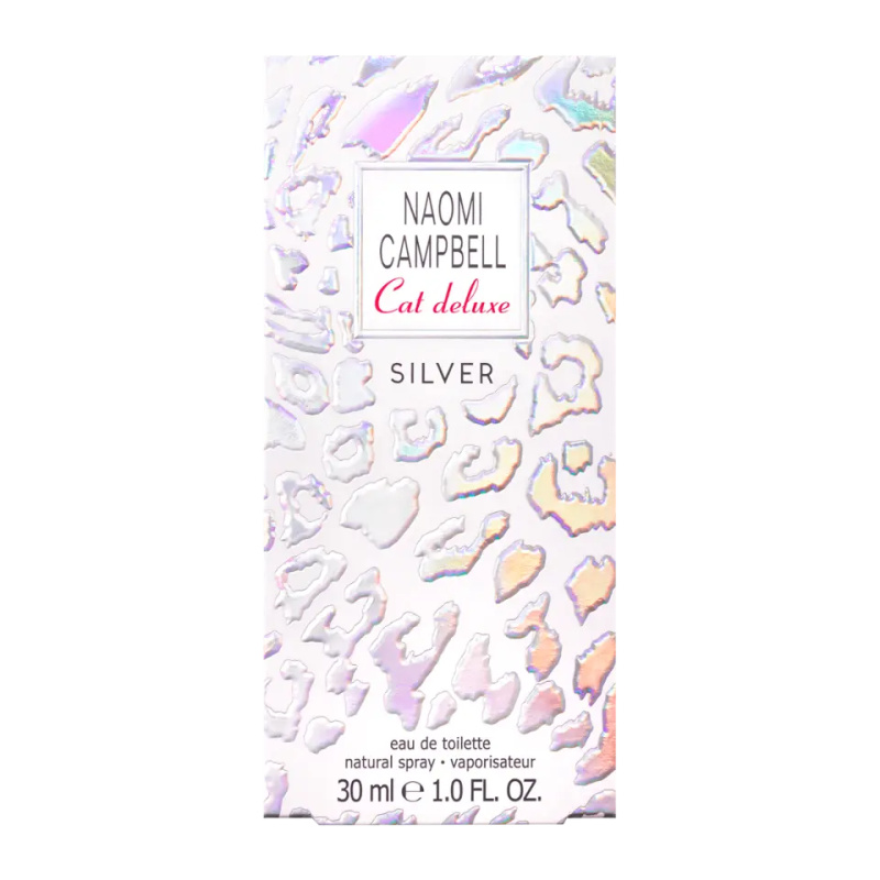 Naomi Campbell Cat Deluxe Silver toaletní voda pro ženy 30 ml