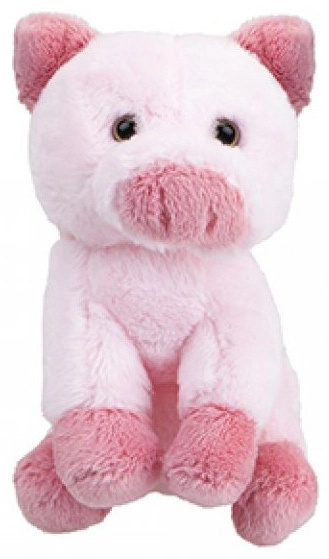 Plyšové růžové prasátko 12 cm - 1 kus