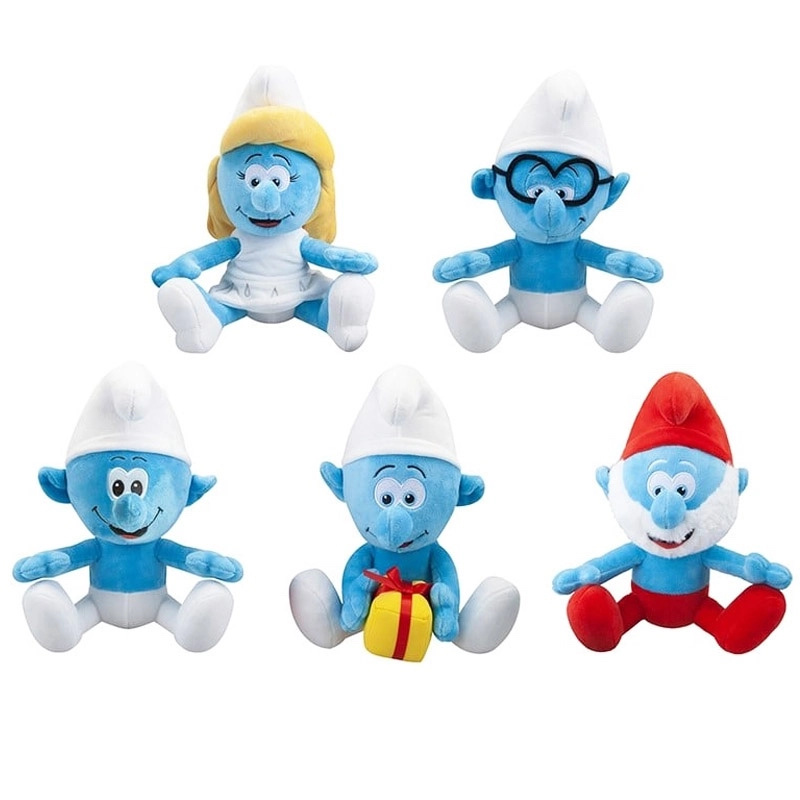 plyšový Šmoula – mix designů