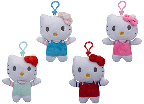 Hello Kitty plyš s klipem 12 cm - 1 kus