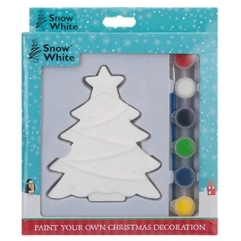 PMS Vymaluj si vlastní vánoční ozdobu – závěsná dekorace