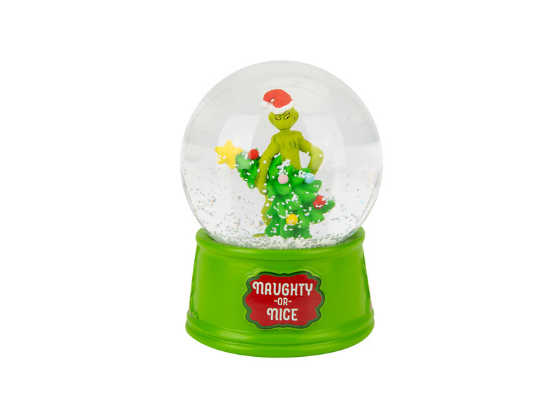 Sněžný koule Grinch se stromkem 8 cm