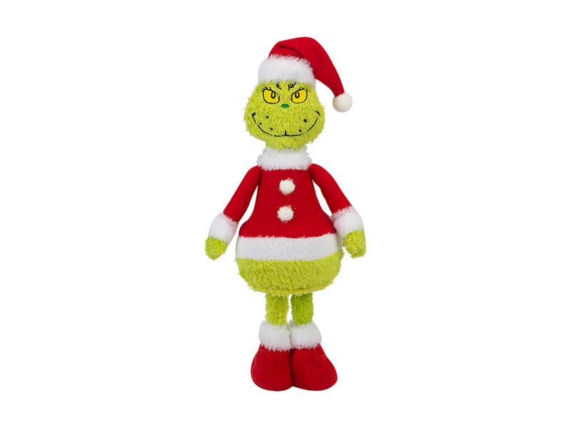 Grinch textil dekorace 35 cm