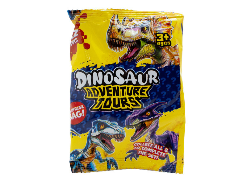Překvapení dinosauří figurky v sáčku