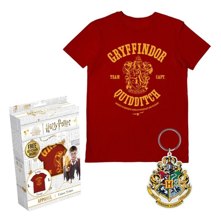 Harry Potter pánské tričko s přívěskem Harry Potter Nebelvír
