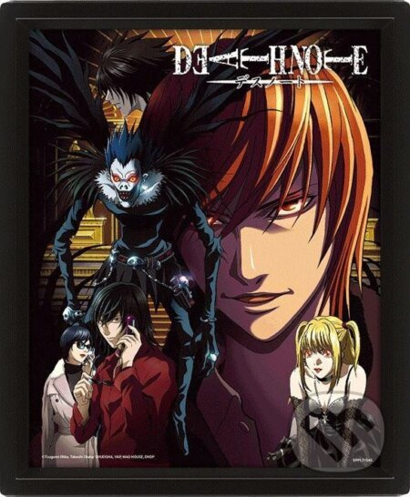 3D obraz Death Note