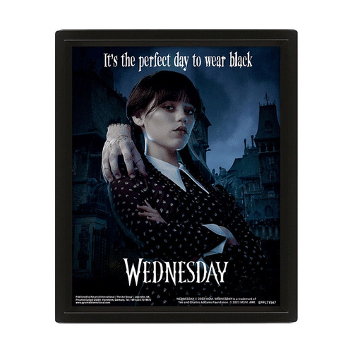Wednesday 3D obraz