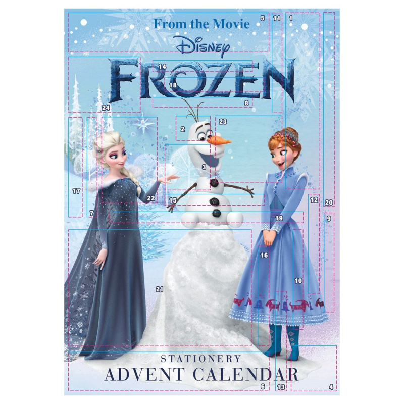 Pyramid International Frozen Adventní kalendář V2 papírenský