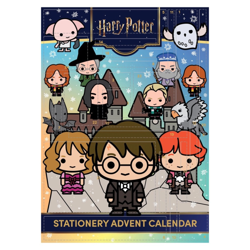 Harry Potter adventní kalendář s papírenskými potřebami