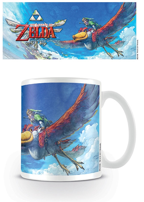 Keramický hrnek s motivem Zelda - Skyward Sword