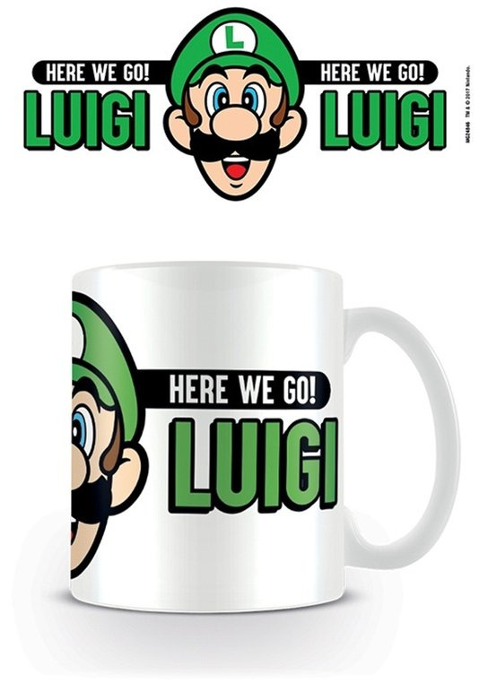 Hrnček Super Mario - Here we go Luigi