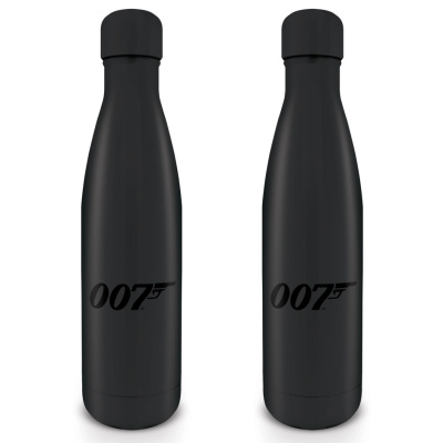 CurePink Nerezová láhev James Bond 007 500 ml