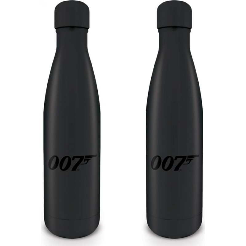 CurePink Nerezová láhev James Bond 007 500 ml