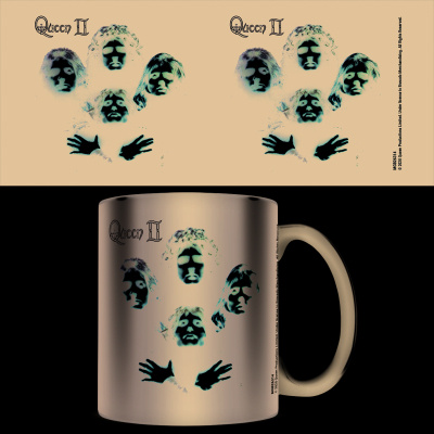 Keramický hrnek Queen Queen II černý MGB26314 315 ml