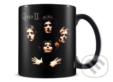 Keramický hrnek Queen Queen II černý MGB26314 315 ml