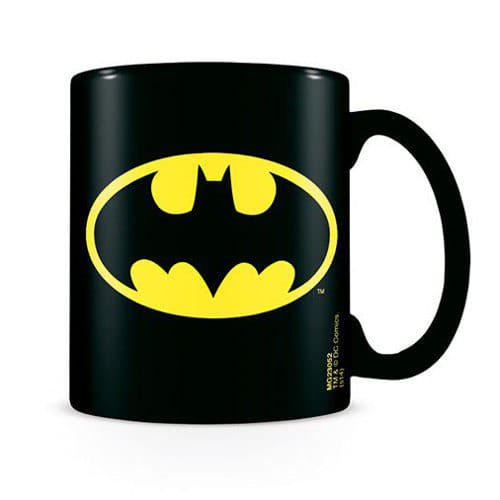 Hrnek Batman symboly černý 315 ml