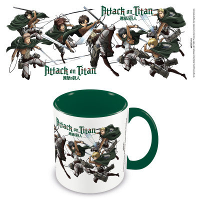 EPEE Merch Pyramid Attack on Titan Hrnek Characters 315 ml