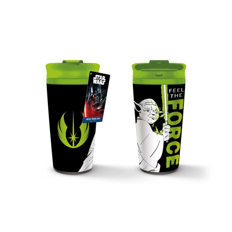 EPEE Merch Star Wars Hrnek cestovní Feel The Force Pyramid 425 ml