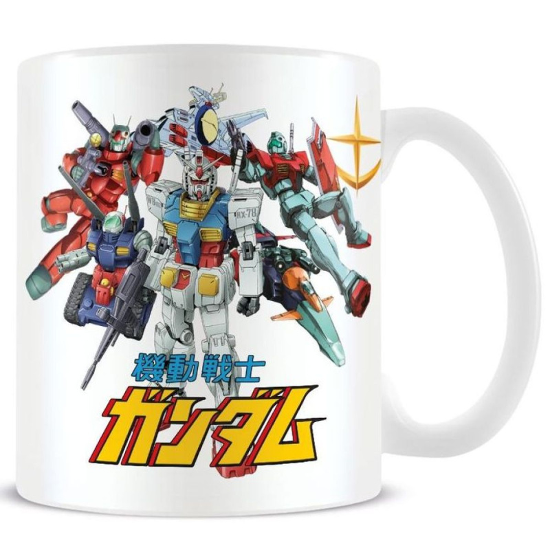 EPEE Merch Hrnek Gundam Mech Mash Up Pyramid 315 ml