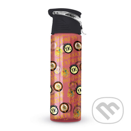 CurePink Plastová Harry Potter Koleje 540 ml