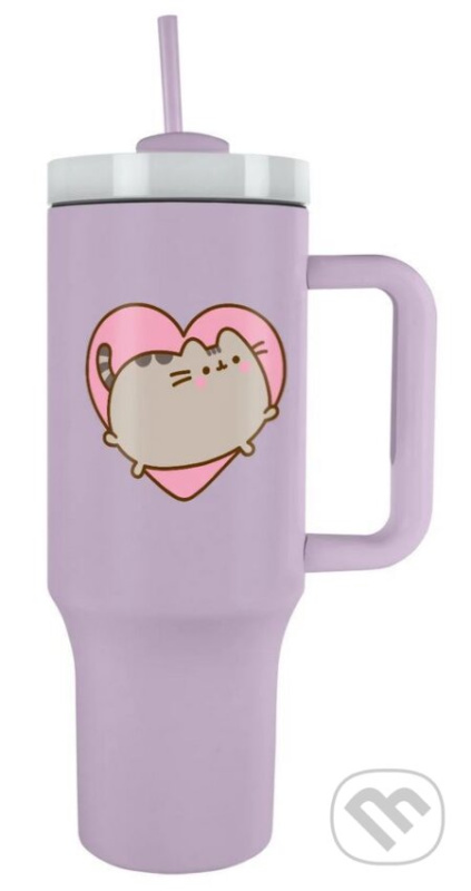 Pusheen cestovní hrnek s brčkem 1150 ml