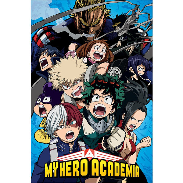 Plakát My Hero Academia - Cobalt Blast Group (240)