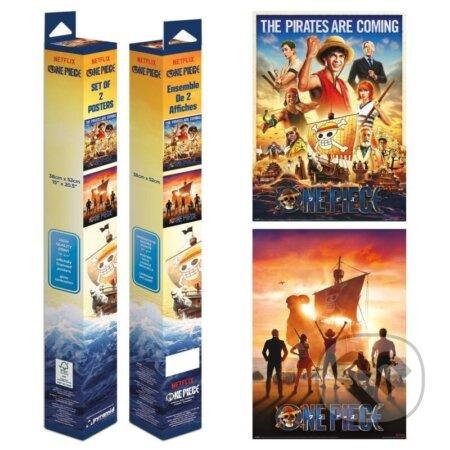 Sada plakátů One Piece - Live Action 38 x 52 cm