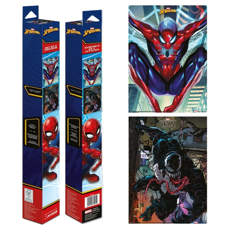 Minisada plakátů Spiderman