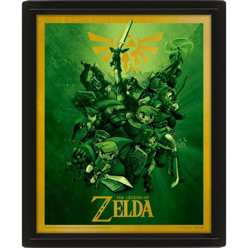 Obraz 3D Zelda
