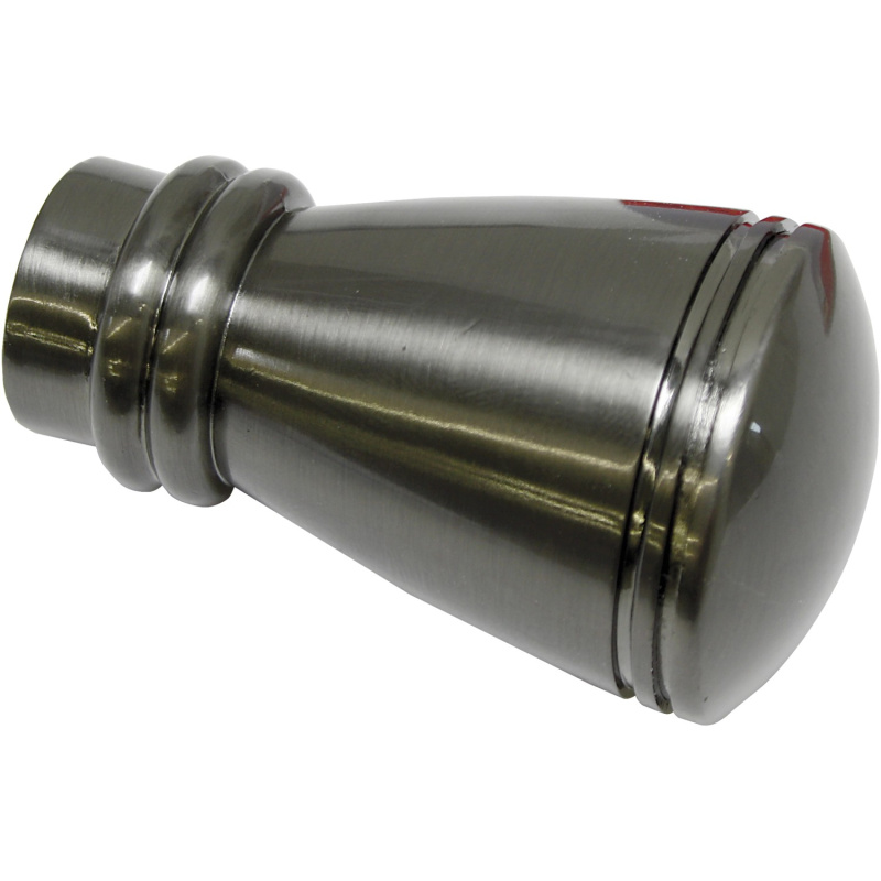 Gardinia Koncovka Chicago Siro pro průměr 20 mm titanová