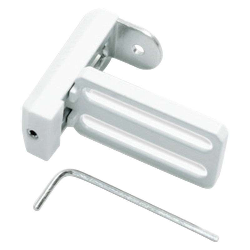 Gardinia Univerzální upínací prvek kovový bílý