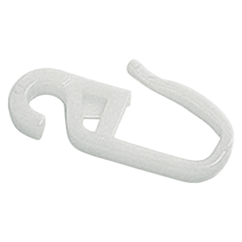 Gardinia Háček kvalita POM bílý 16 mm, 10 ks