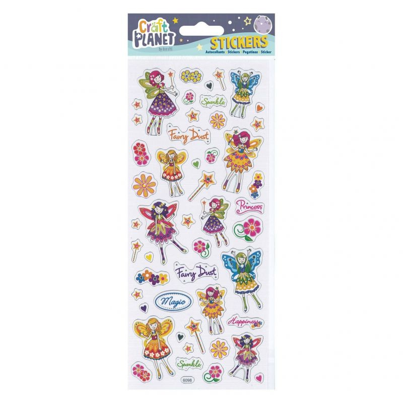 Samolepky 10x23cm Květinové víly