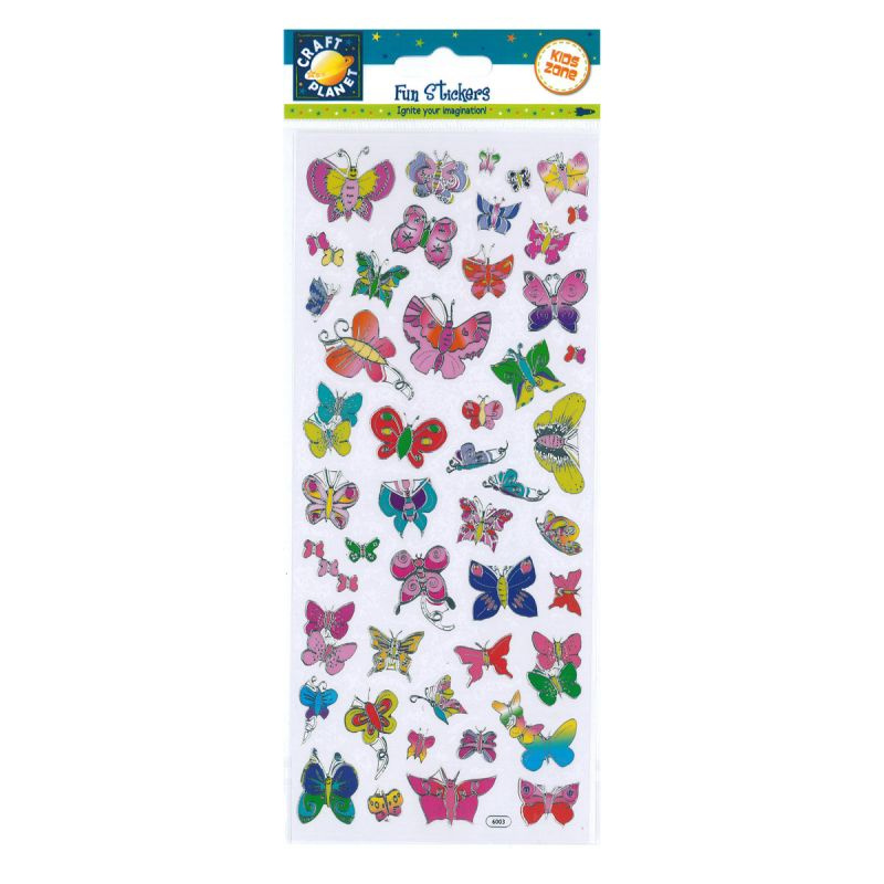 Samolepky 10x23cm Motýlci