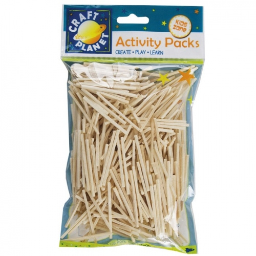 Sirky bez hlaviček - dřevěné dekorace (500ks)