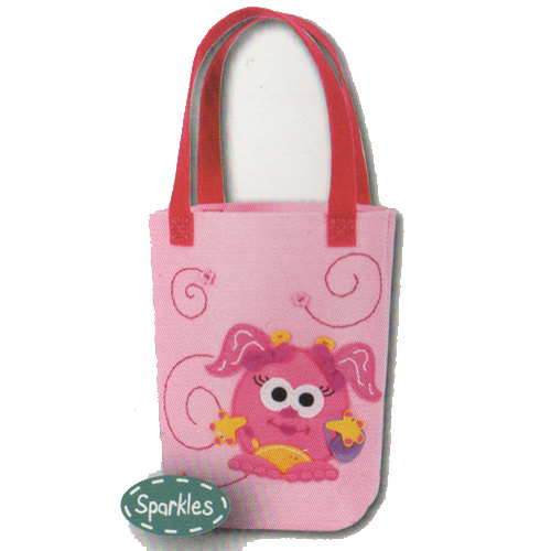 Sada na šití z filcu taška Monster Sparkles