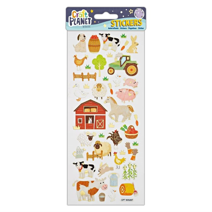 Samolepky 10x23cm - Na farmě